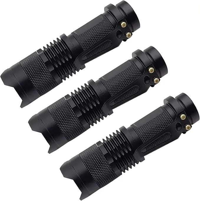Red Light Flashlight, Single Mode Mini LED Flashlight for Astronomy, Aviation, Outdoor Activities, Night Observation