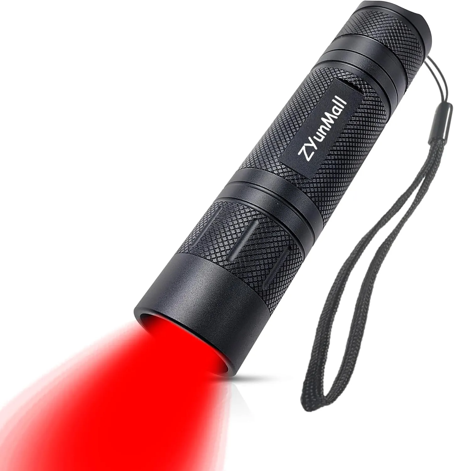 Red Light Flashlight, Zoomable Single Mode LED Flashlights for Hunting, Astronomy, Aviation, Night Observation