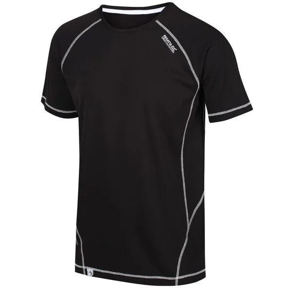 Regatta Men's Virda II Active T-Shirt Black