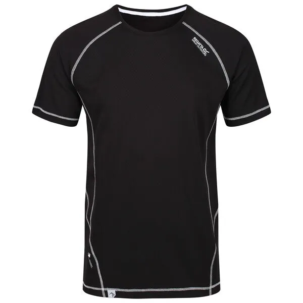 Regatta Men's Virda II Active T-Shirt Black