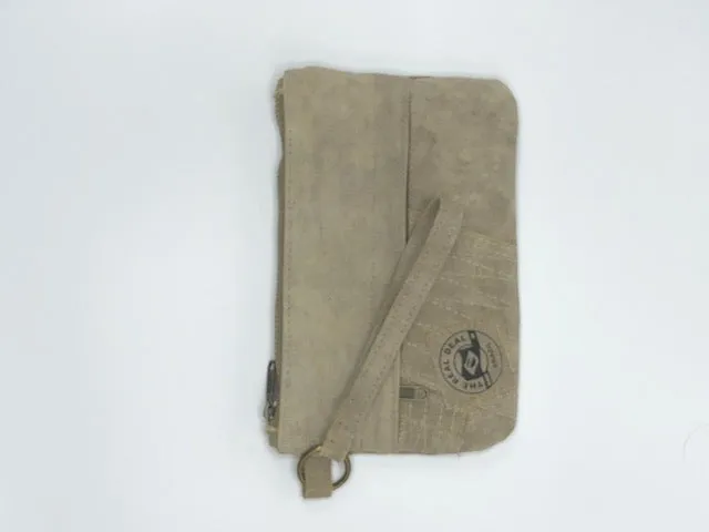 Reincarnation Recycled Tarp Wristlet Purse (Closeout - Final Sale)