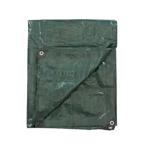 Rip Stop Tarp - 10 Ft X 12 Ft - Green - Pdq Pack