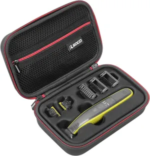 RLSOCO Hard Case Compatible with Philips Norelco OneBlade 360 Face & OneBlade,Fits for Philips QP2724/90,QP2520/90,QP2834/70,QP2630/70,QP2515/49 Hybrid Electric Beard Trimmer and Shaver (Case Only)