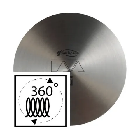 San Ignacio 28cm Forged Shallow Pan With Lid SGN2288