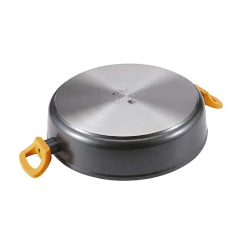 San Ignacio 28cm Forged Shallow Pan With Lid SGN2288
