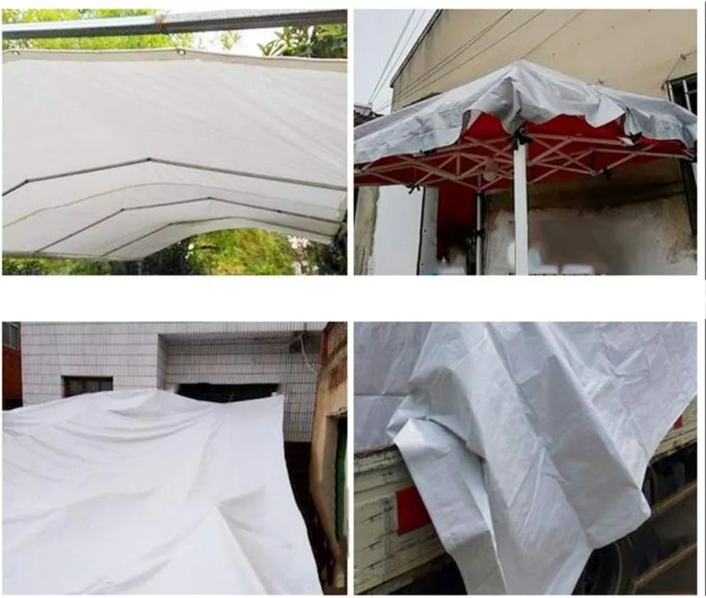 SBTXHJWCGLD Tarpaulin Tarpaulin Rain Shade Cloth Tarp Tarpaulin Awning Groundsheet-Plastic Cloth, Thick, Durable, Rainproof, Antifreeze, Sunscreen, Shading, Dripping (Color : 3 * 2m)
