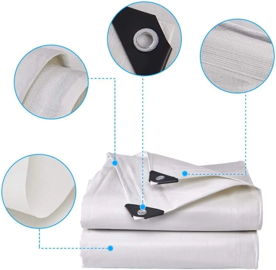 SBTXHJWCGLD Tarpaulin Tarpaulin Rain Shade Cloth Tarp Tarpaulin Awning Groundsheet-Plastic Cloth, Thick, Durable, Rainproof, Antifreeze, Sunscreen, Shading, Dripping (Color : 3 * 2m)