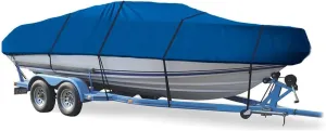 SBU Blue Boat Cover Compatible for SEA Sprite 1779 SEA Hawk I/O All Years, Travel Storage Mooring
