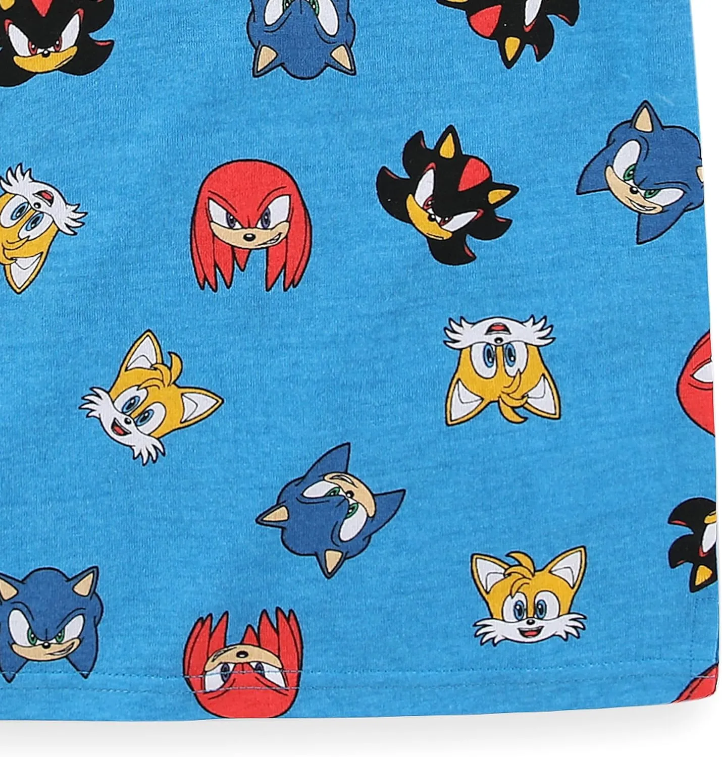 SEGA Sonic The Hedgehog Boys Short Sleeve Polo Shirt for Toddlers and Big Kids