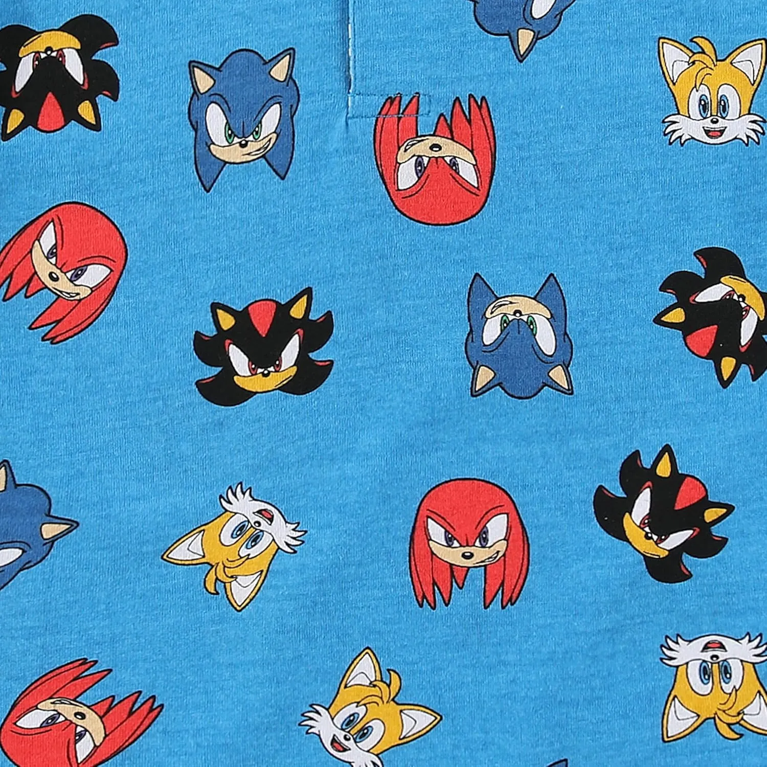 SEGA Sonic The Hedgehog Boys Short Sleeve Polo Shirt for Toddlers and Big Kids