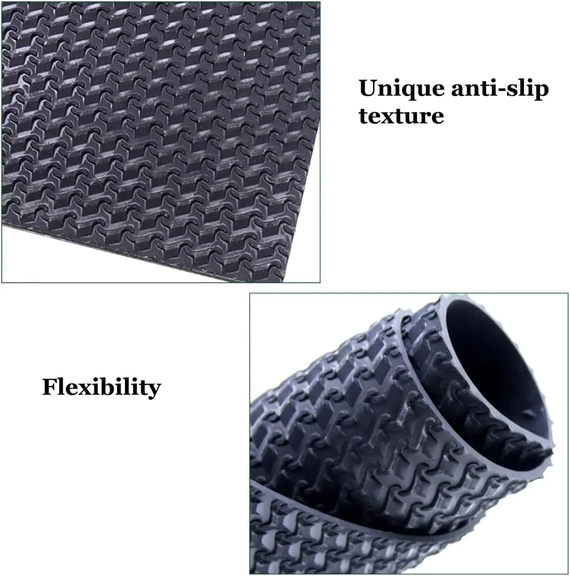 Shoe Sole Repair Rubber Sole Sheet, 2.5MM Thick Shoe Sole Replacement Rubber Soling Sheet for Bottom of Shoes(L(375mmx565mm), Black)