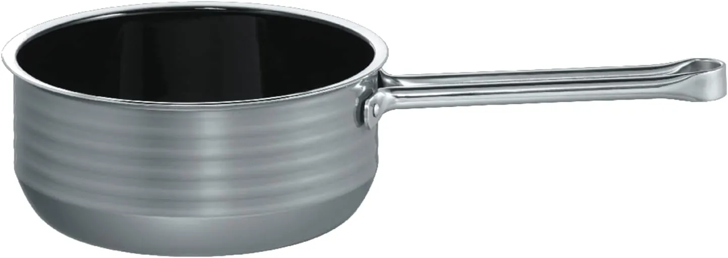 Silit Saucepan Ø 16 cm Approx. 1.3L Vision Pouring Rim Made in Germany Silargan® Functional Ceramic Suitable for Induction Hobs Dishwasher-Safe