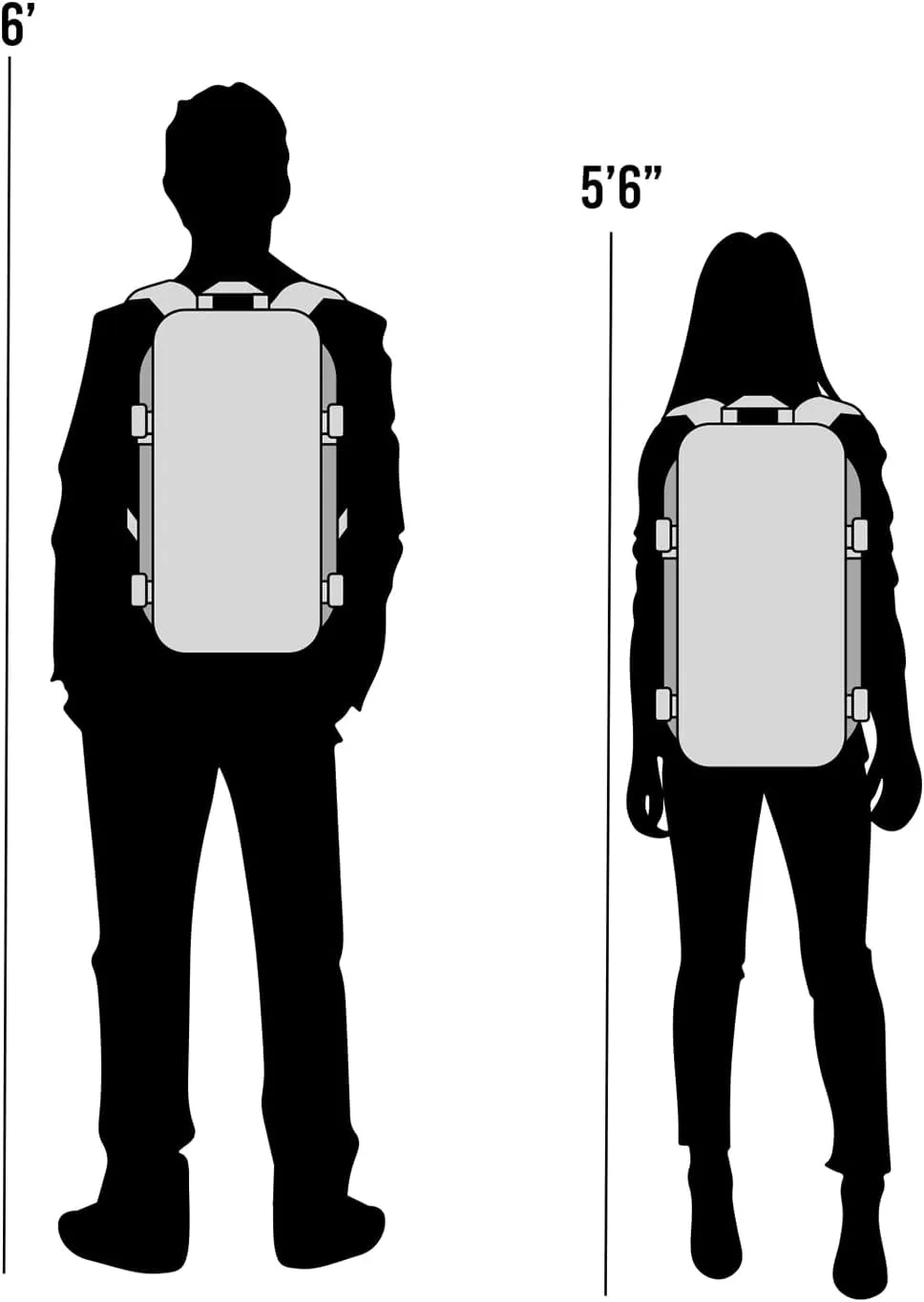 Skunk FaceOff Customizable Smell-proof Fashion Backpack (Reflection, Large)