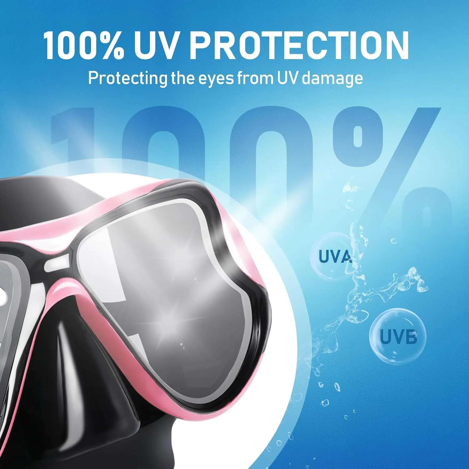 Snorkeling Gear for Adults, WomeYork Snorkel Dry Top Snorkel Set, Adults Adjustable Snorkeling Set, Scuba Diving Swimming Snorkel Kit