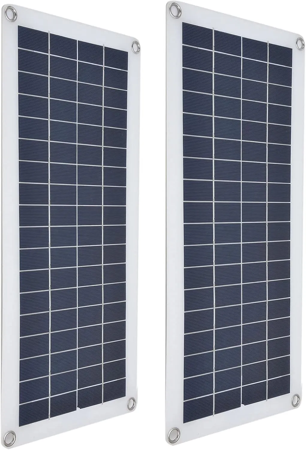 Solar Panel Charging Kit, Monocrystalline Silicon Solar Panel Easy to Use High Efficiency for Hiking for Outdoor Cycling for Mountaineering