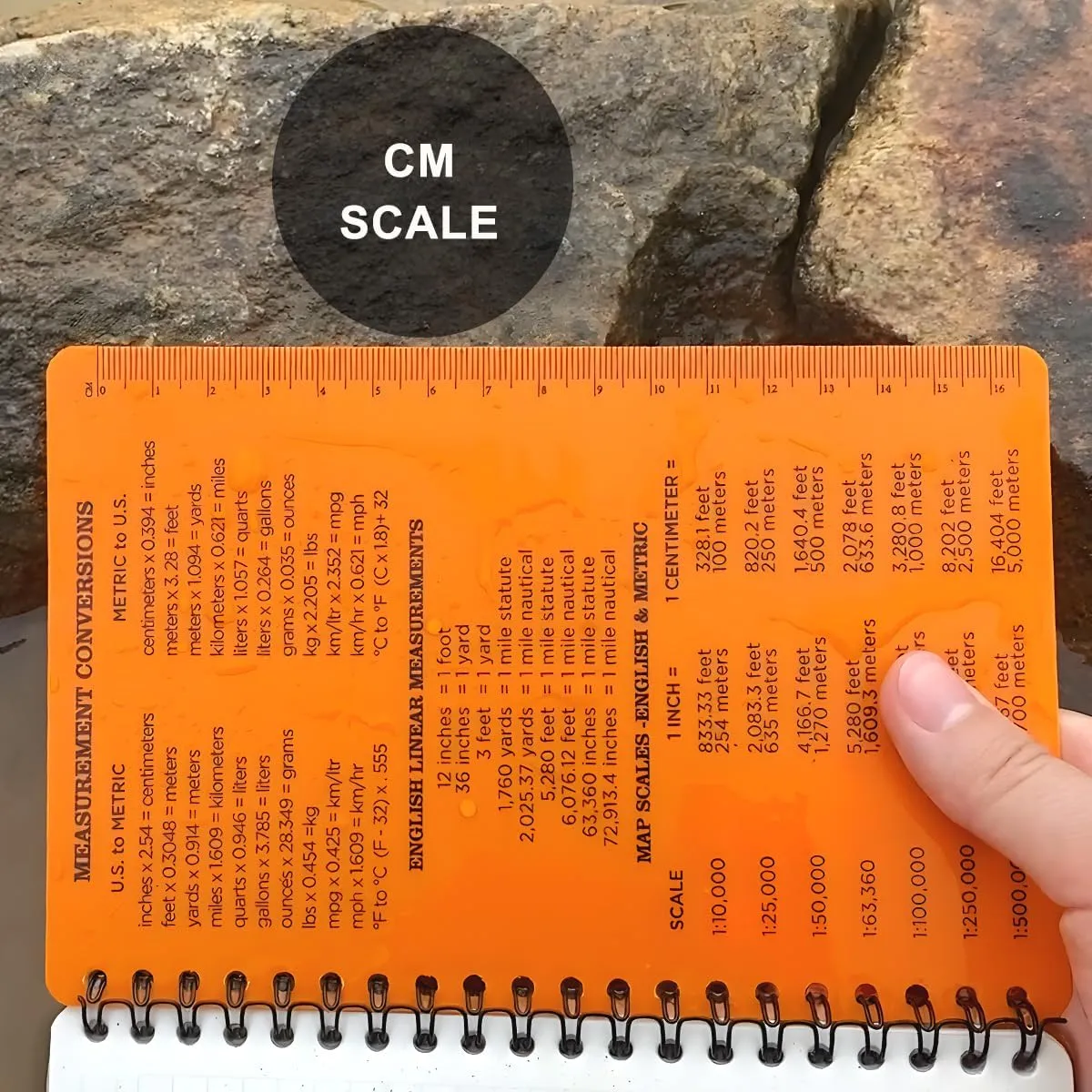 Spiral Notebook Field Orange