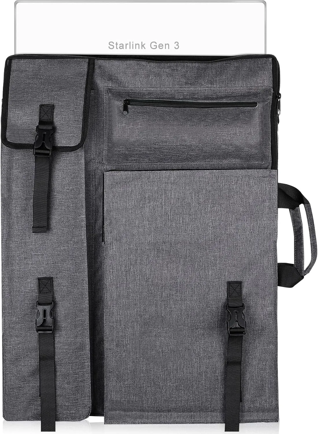 Starlink Travel Bag - Gen 3 Satellite RV Carry Case, Shoulder or Hand Carried, Large Case for Dish and Accessories
