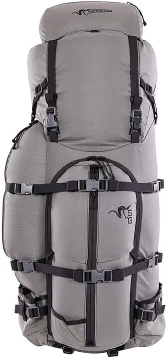 Stone Glacier Sky Guide 7900 Backpack Bag Only with Lid, 7900 Cubic Inches, Foliage, OSFM, Heavy Duty YKK Zippers, External Side Pockets (50040-FG-OSFM)