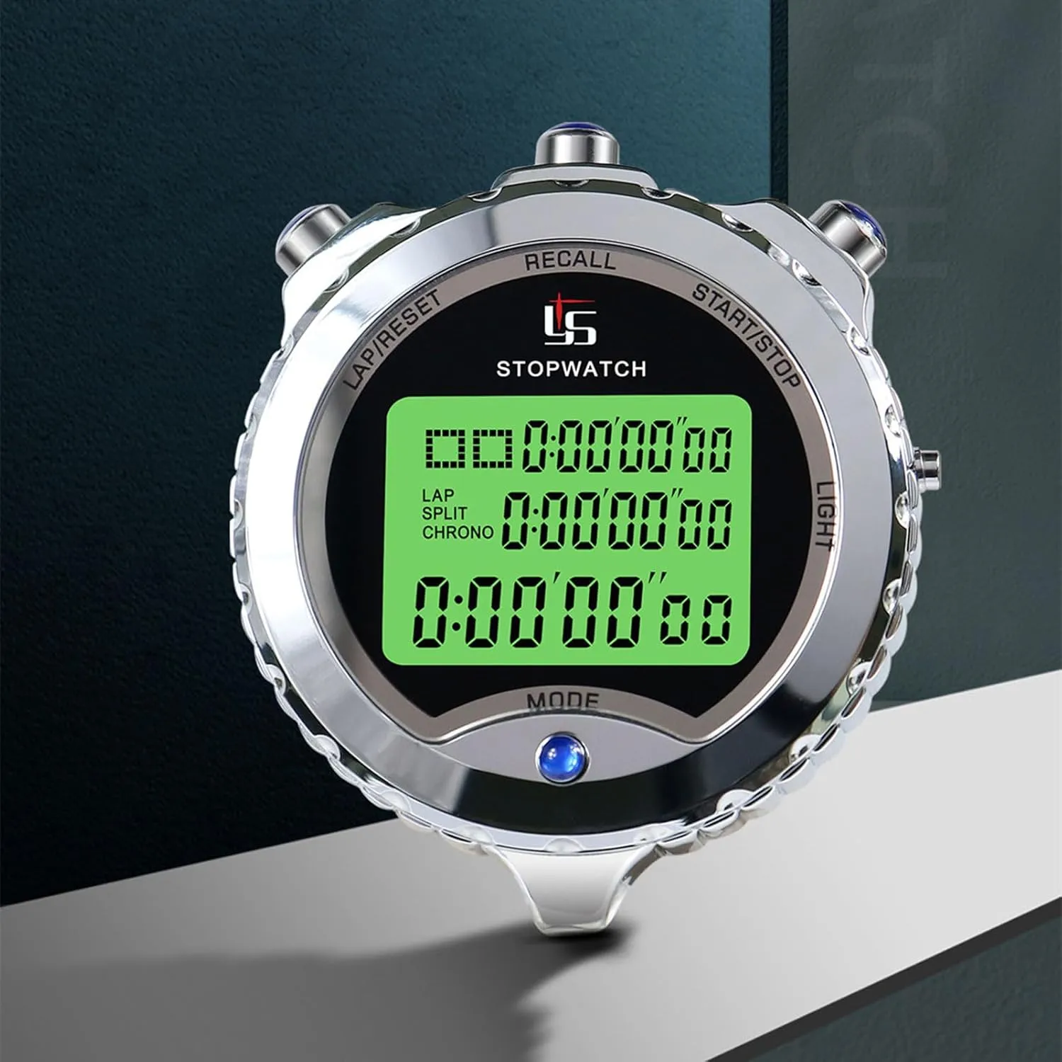 Stopwatch Timer Digital Stopwatch with Large Display & Buttons Handheld Timer Sports Chronograph Stopwatch Digital Timer