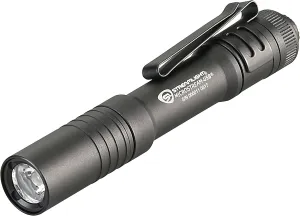 Streamlight 66601 MicroStream 250-Lumen EDC Ultra-Compact Flashlight with USB Rechargeable Battery, Clear Retail Packaging, Black
