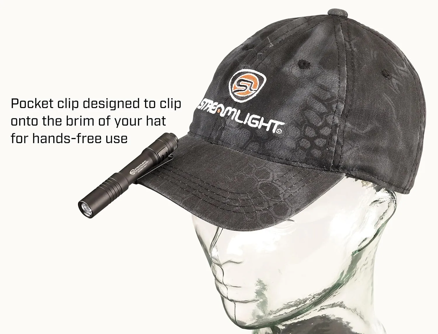 Streamlight 66601 MicroStream 250-Lumen EDC Ultra-Compact Flashlight with USB Rechargeable Battery, Clear Retail Packaging, Black