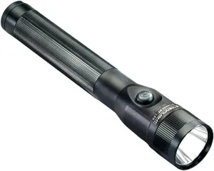 Streamlight 75866 Stinger DS 425-Lumen Bright Rechargeable Dual Switch LED Flashlight with 120V AC/12V DC Smart Charger and 1 Smart Charge Holder, Black