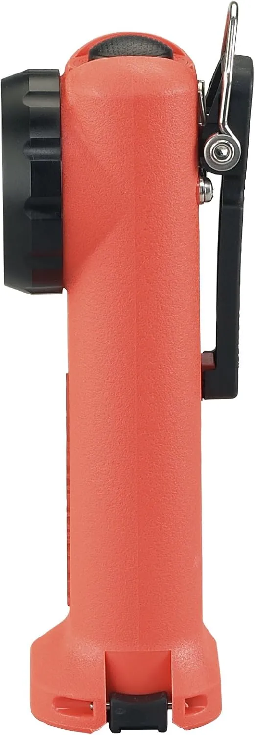 Streamlight 90503 Survivor 175-Lumen Rechargeable Safety-Rated Firefighter Right Angle Flashlight with AC/DC Charging, Orange