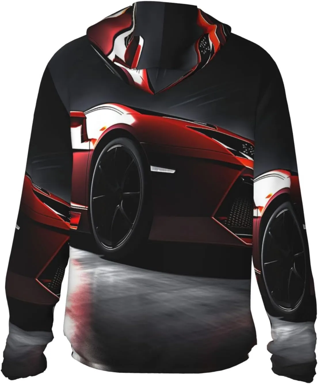 Sun Protection Hoodie for Men Women UPF 50  Long Sleeve Sun Shirts Rash Guard Jacket Speed Sport Car Sun Shirt