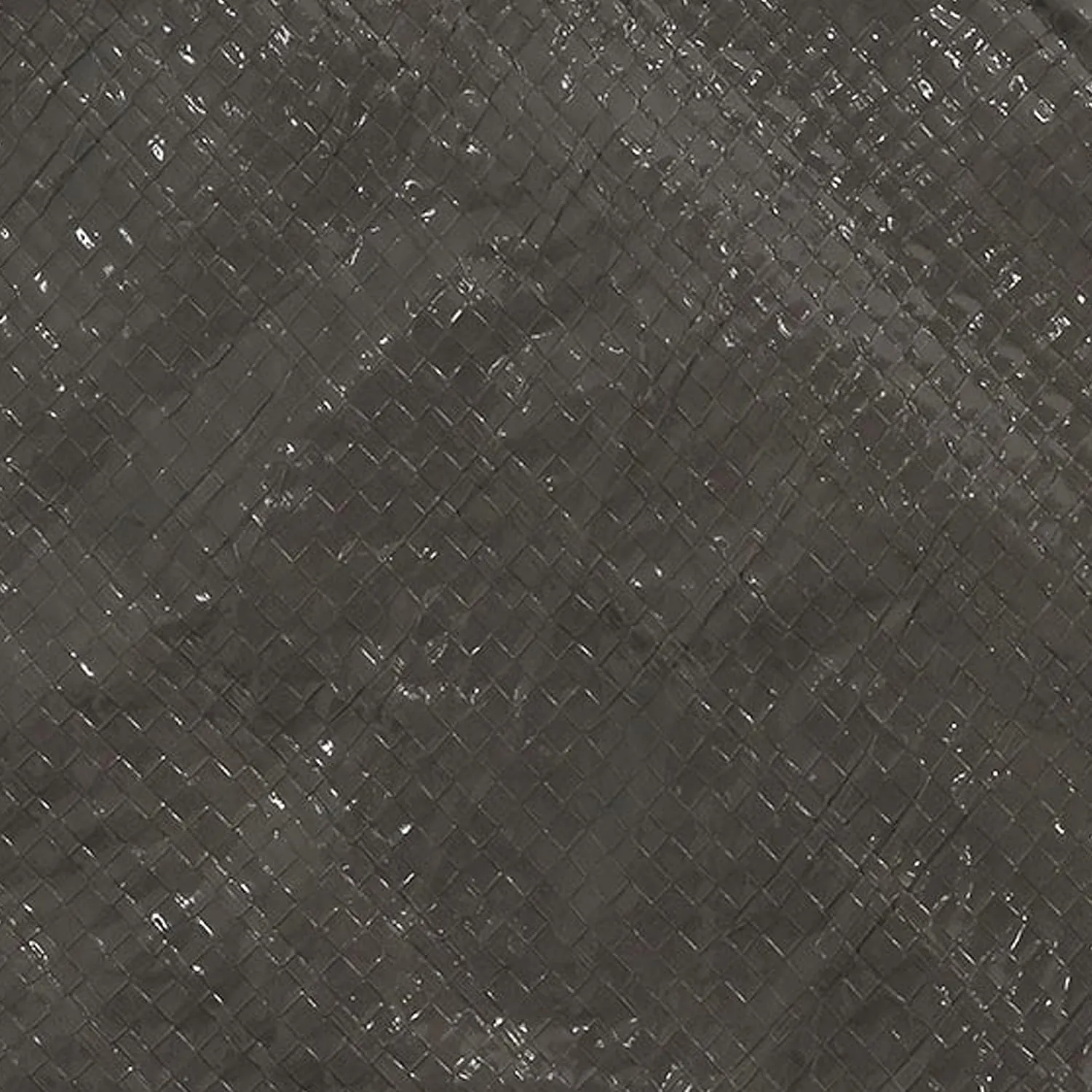 Sunnydaze 12 x 16 Foot Plastic Reversible Heavy-Duty Multipurpose Tarp - Laminated on Both Sides - Dark Gray