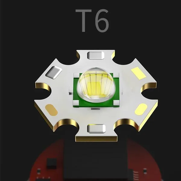 Super Bright ABS Strong Light Focusing Led Flashlight