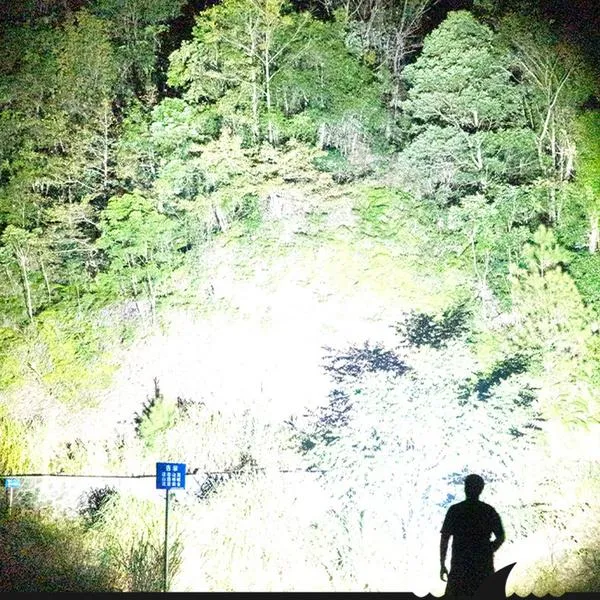 Super Bright ABS Strong Light Focusing Led Flashlight