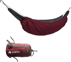 Swing Set Hammock, Quilt, Warm Hammock Blanket, Insulation Kit, Portable, Suitable for Outdoor/Camping/Sleeping Bag/Hiking Swing Seat (Color : Dark Blue)