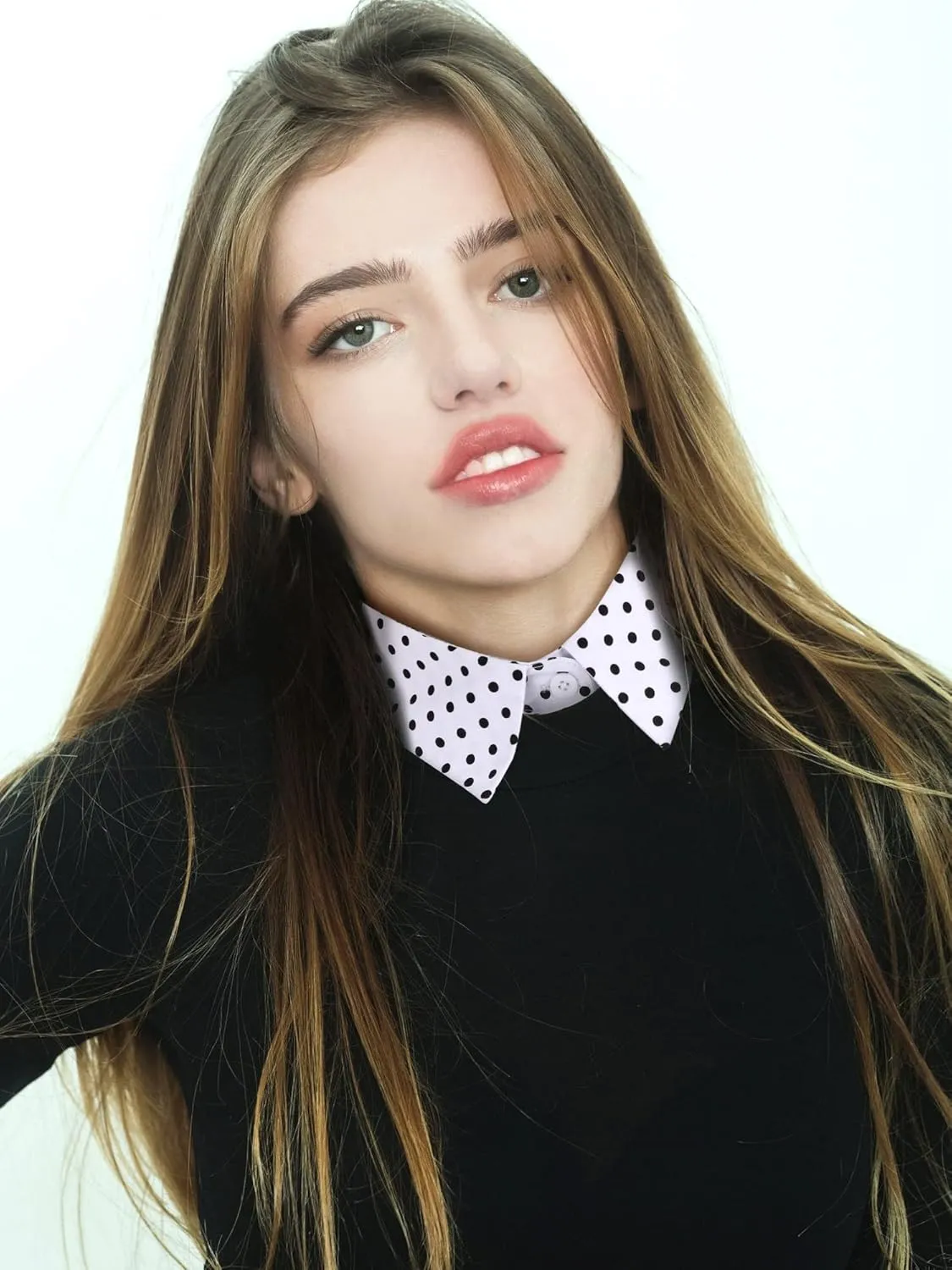 Syhood 4 Pcs Fake Collar Detachable False Dickey Collar Half Shirts Round for Women Outfits