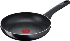 ティファール(T-fal) Tefal D51904 Frying Pan, 9.4 inches (24 cm), Compatible with Gas Fire, Hard Titanium Intense Frying Pan, Non-Stick, Easy Care, Black