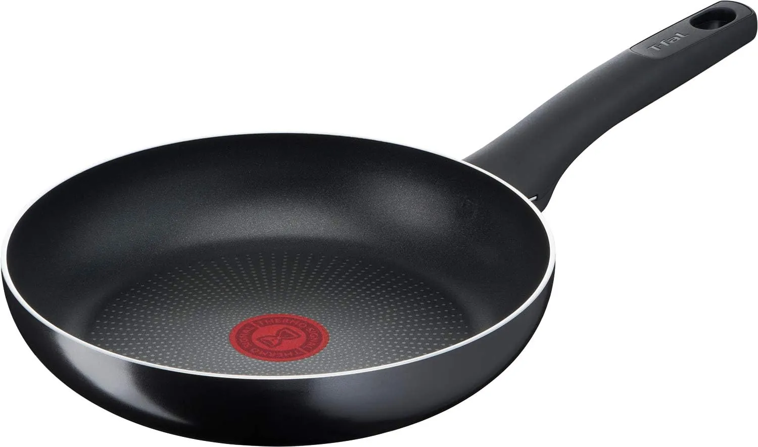 ティファール(T-fal) Tefal D51904 Frying Pan, 9.4 inches (24 cm), Compatible with Gas Fire, Hard Titanium Intense Frying Pan, Non-Stick, Easy Care, Black