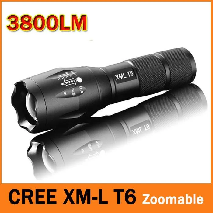 T6 3800LM ZOOMABLE LED FLASHLIGHT