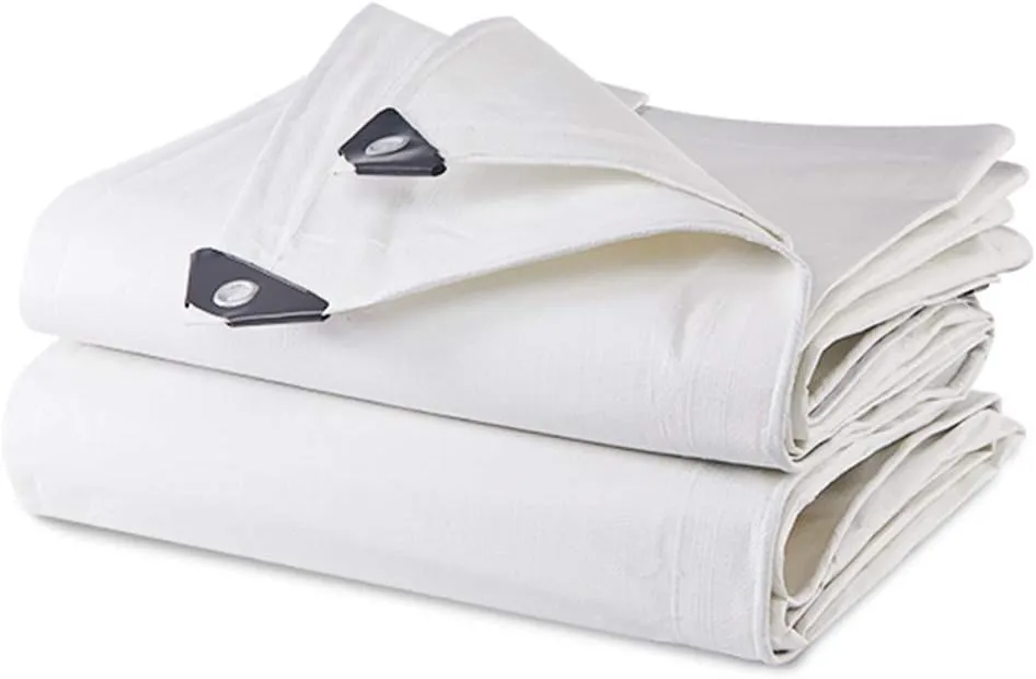 Tarpaulin Tarpaulin Rain Shade Cloth Tarp Tarpaulin Awning Groundsheet-Plastic Cloth, Thick, Durable, Rainproof, Antifreeze, Sunscreen, Shading, Dripping (Color : 6 * 4m)