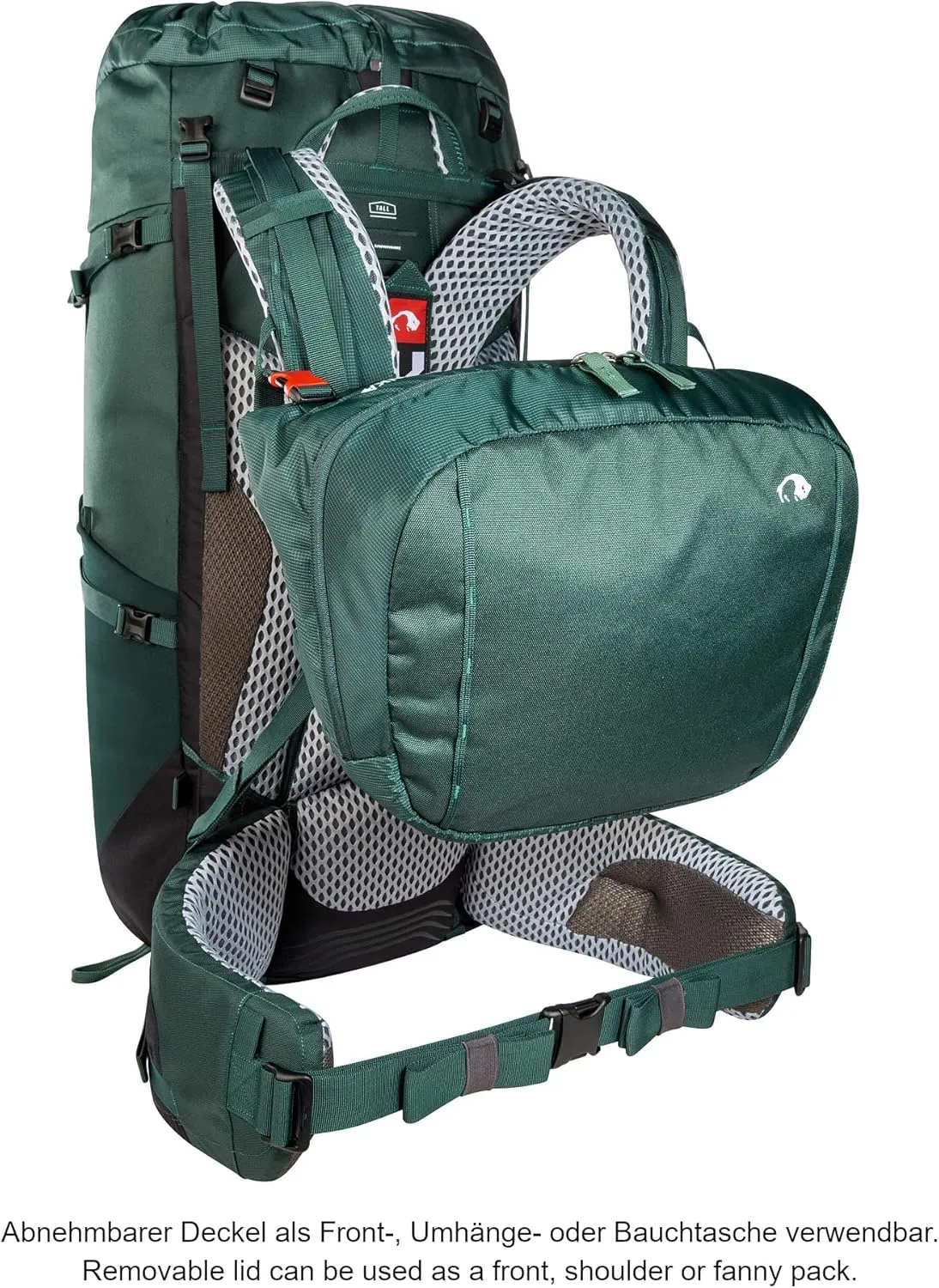 Tatonka Men Trekking Backpack with Front Opening, Jasper, 70   10 Liter