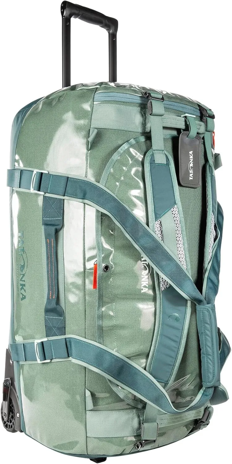 Tatonka Trolley with 80 L Volume and Backpack Function, Lockable Zip and Telescopic Handle