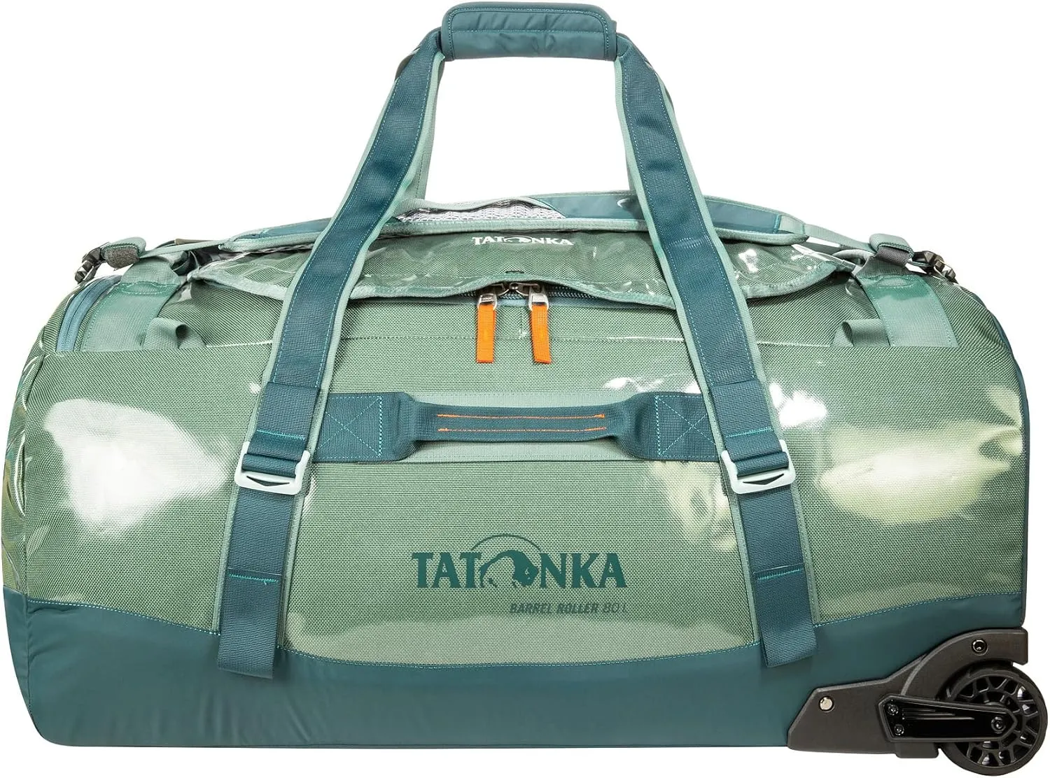 Tatonka Trolley with 80 L Volume and Backpack Function, Lockable Zip and Telescopic Handle
