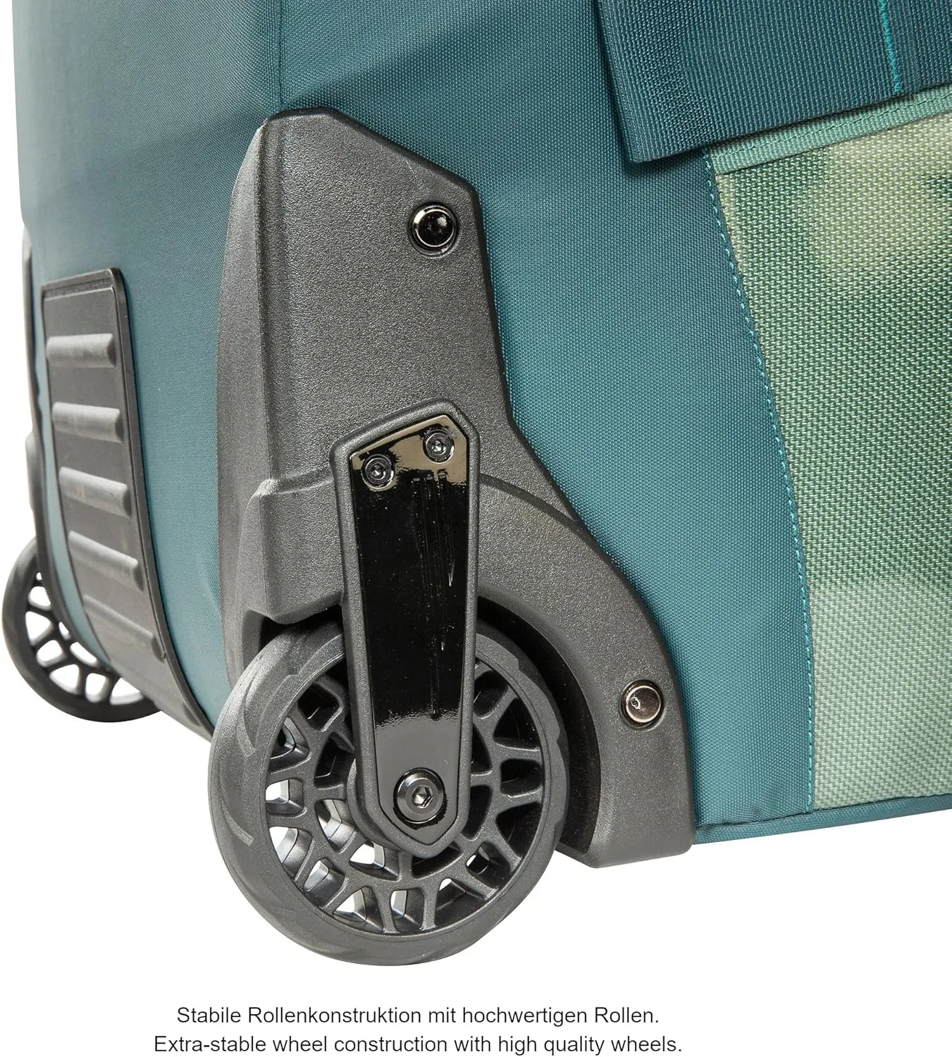 Tatonka Trolley with 80 L Volume and Backpack Function, Lockable Zip and Telescopic Handle