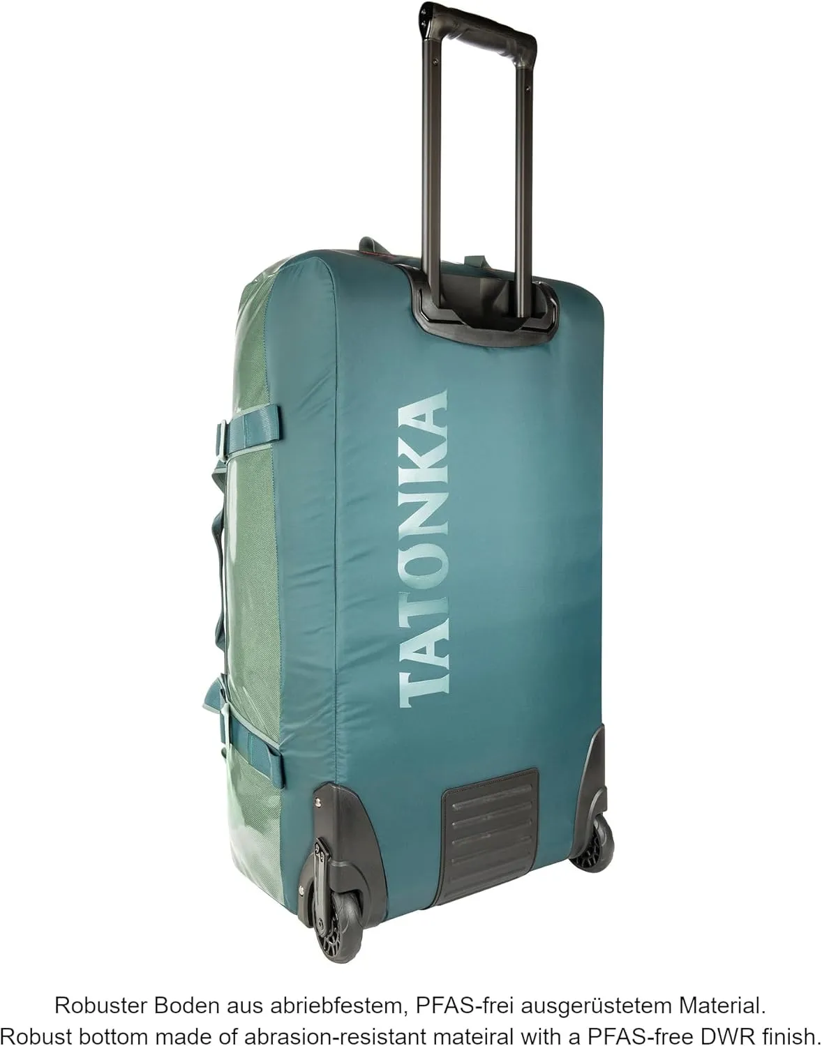 Tatonka Trolley with 80 L Volume and Backpack Function, Lockable Zip and Telescopic Handle