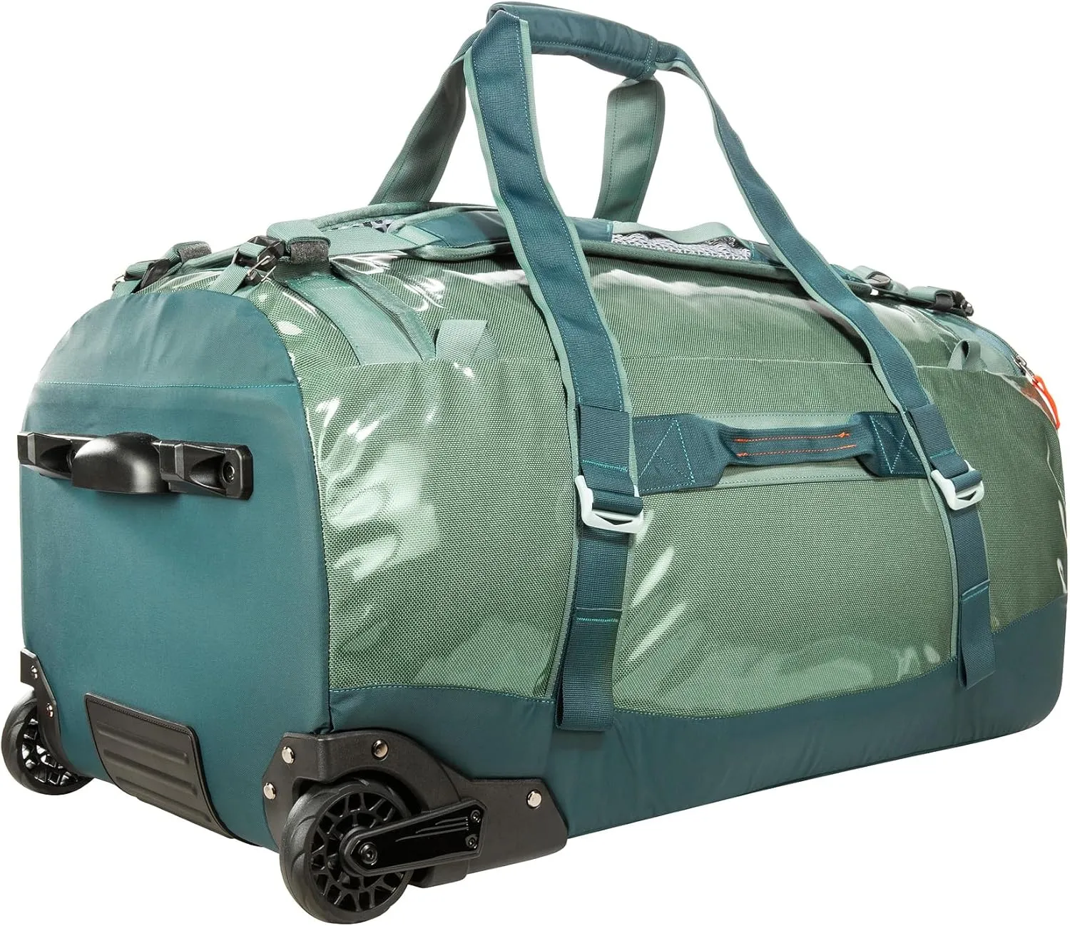 Tatonka Trolley with 80 L Volume and Backpack Function, Lockable Zip and Telescopic Handle