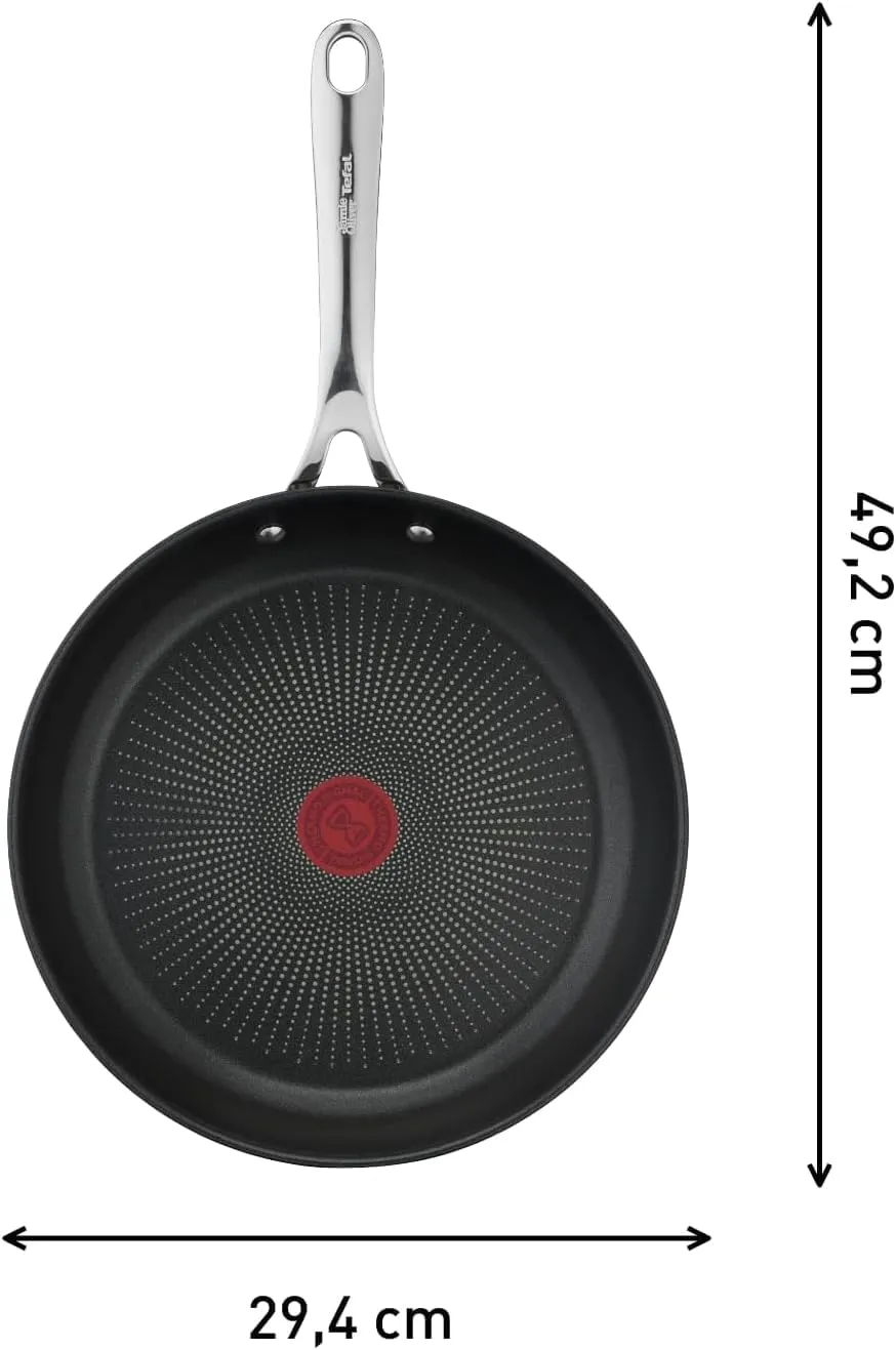 Tefal E3040644 Frying Pan 28 cm - Jamie Oliver, 18/10 Steel