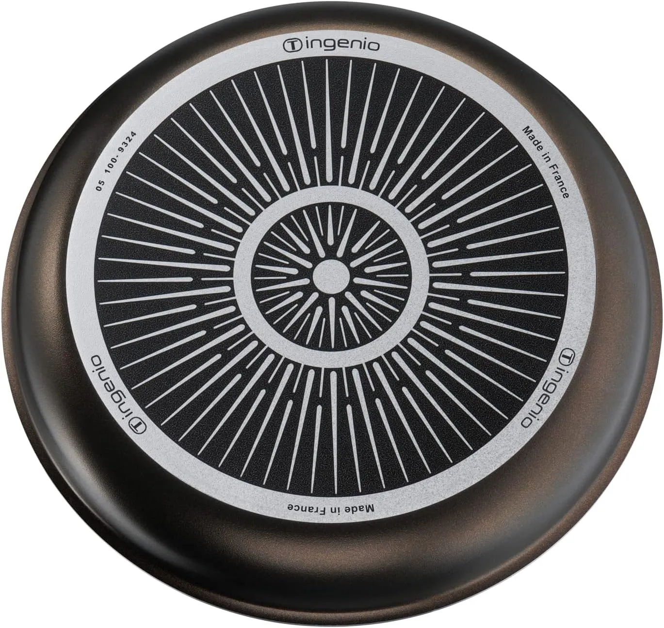 Tefal Ingenio L1509202 Frying Pans 24/28 cm, Removable Handle, Non-Induction, Non-Stick Coating, Stackable, Dishwasher Safe, Easy Plus, Set of 2