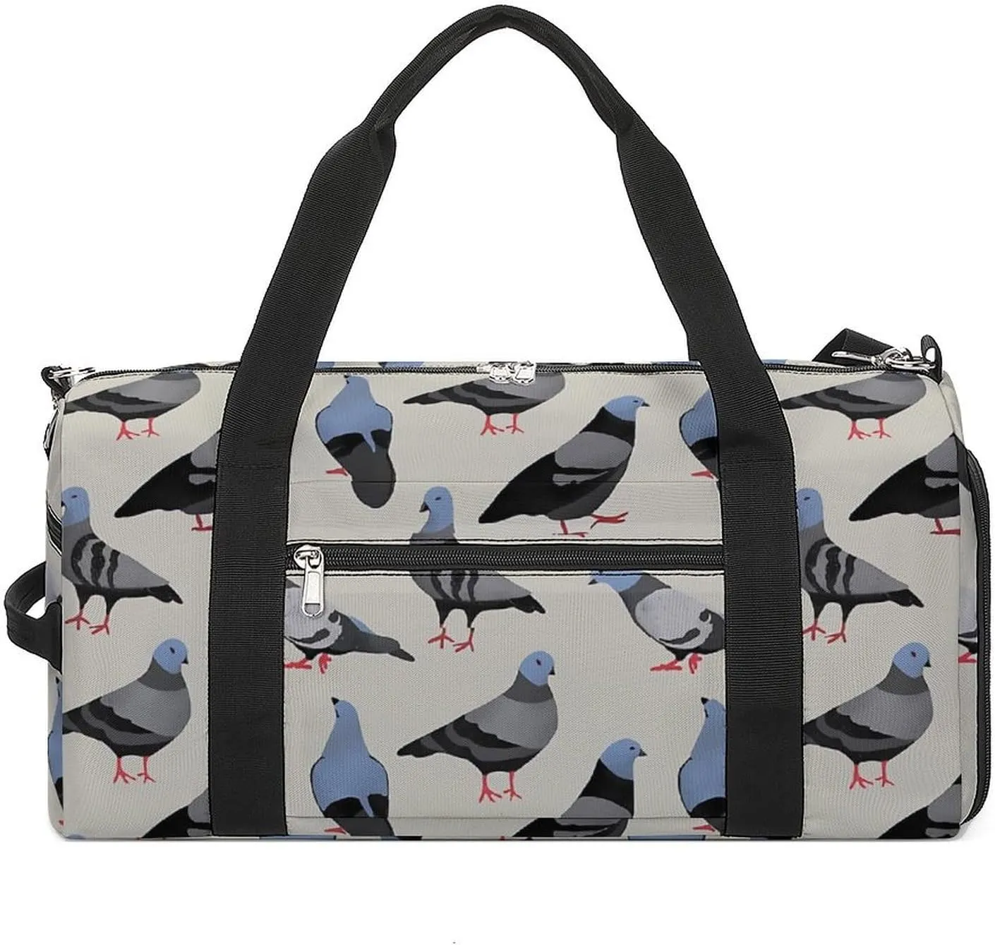 TigerPrint Portable Large Capacity Fully Printed Fitness Bag Unisex