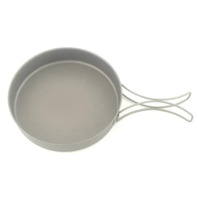 TOAKS PAN-115 PAN-130 PAN-145 Ultralight Titanium camping Frying Pan