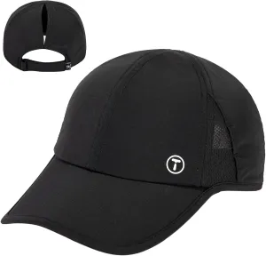 TOP-EX Cooling UV 50 High Ponytail Baseball Cap for Women - Most Women Start with S/M - Breathable for Running Golf Sports
