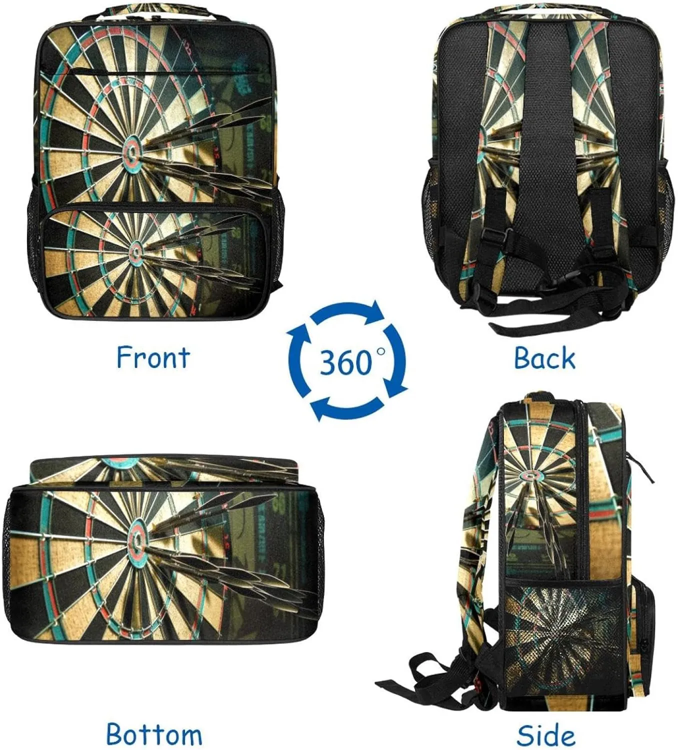 Travel Backpack,Work Backpack,Back Pack,Board Game Darts,Backpack