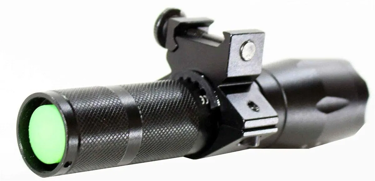 TRINITY 1200 Lumen LED Flashlight With Base Mount Compatible With Kel-Tec KS7 12 Gauge Pump.